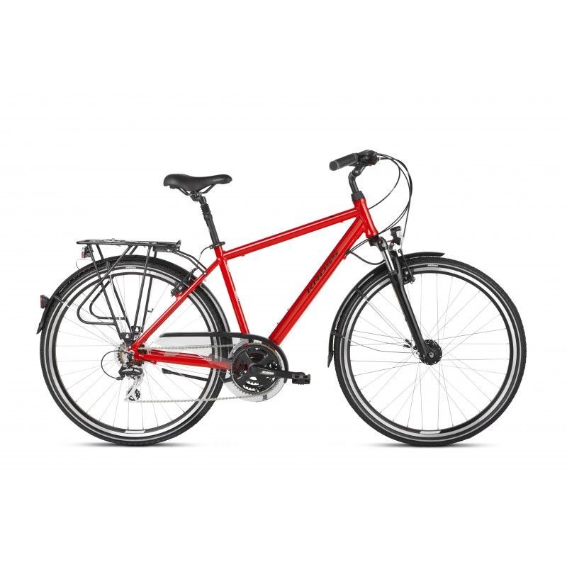bicicleta-trekking-kross-3-0-hombre-rojo-negro