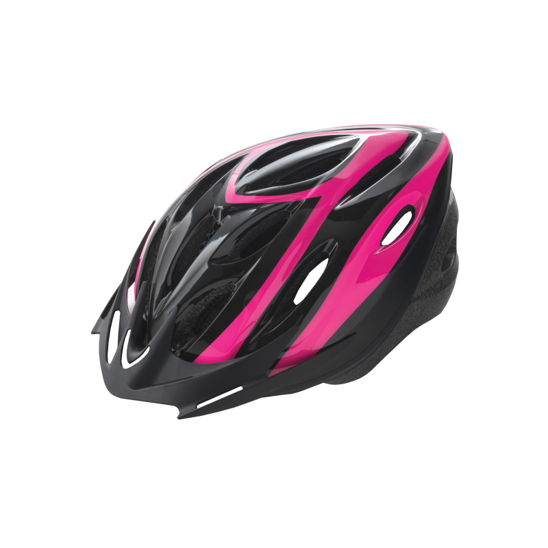 casco-bicicleta-mtb-adulto-wag-rider-out-mould-negro-rosa