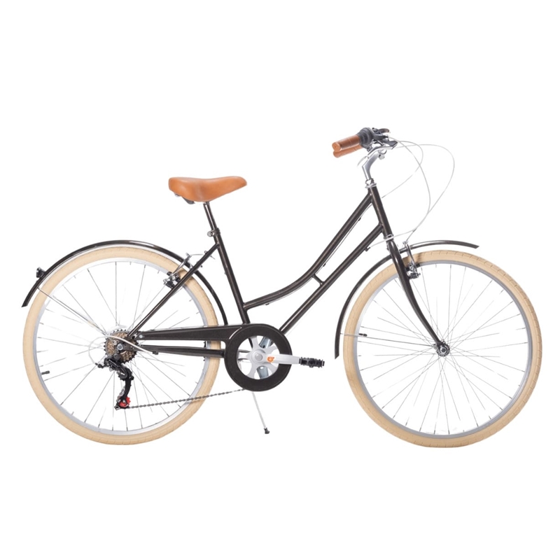 BICICLETA DE PASEO VINTAGE CAPRI VALENTINA GRAFITO